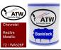 Preview: Chevrolet, Redfire Metallic, 72 / WA526F: 1L Lackdose, von ATW Autoteile West.